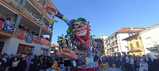 Il “Rogo del Babàciu” ha chiuso lo Storico Carnevale di Santhià